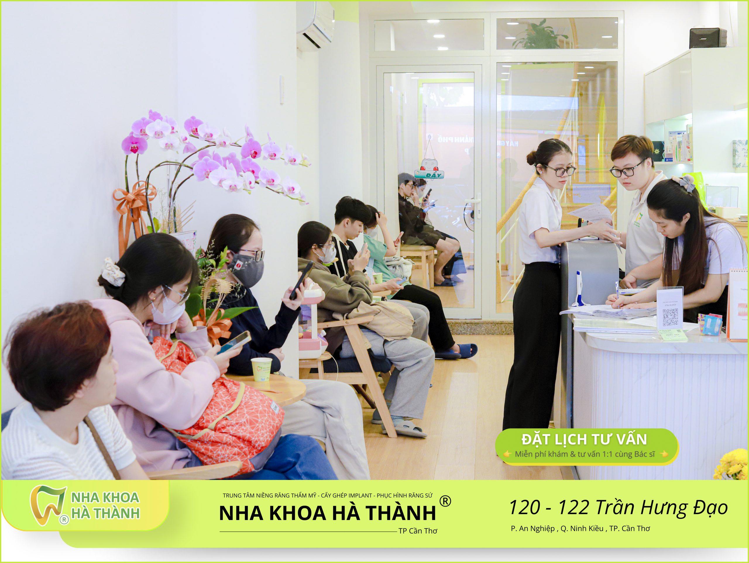 niềng răng mắc cài - nha khoa hà thành cần thơ - nha khoa uy tín 