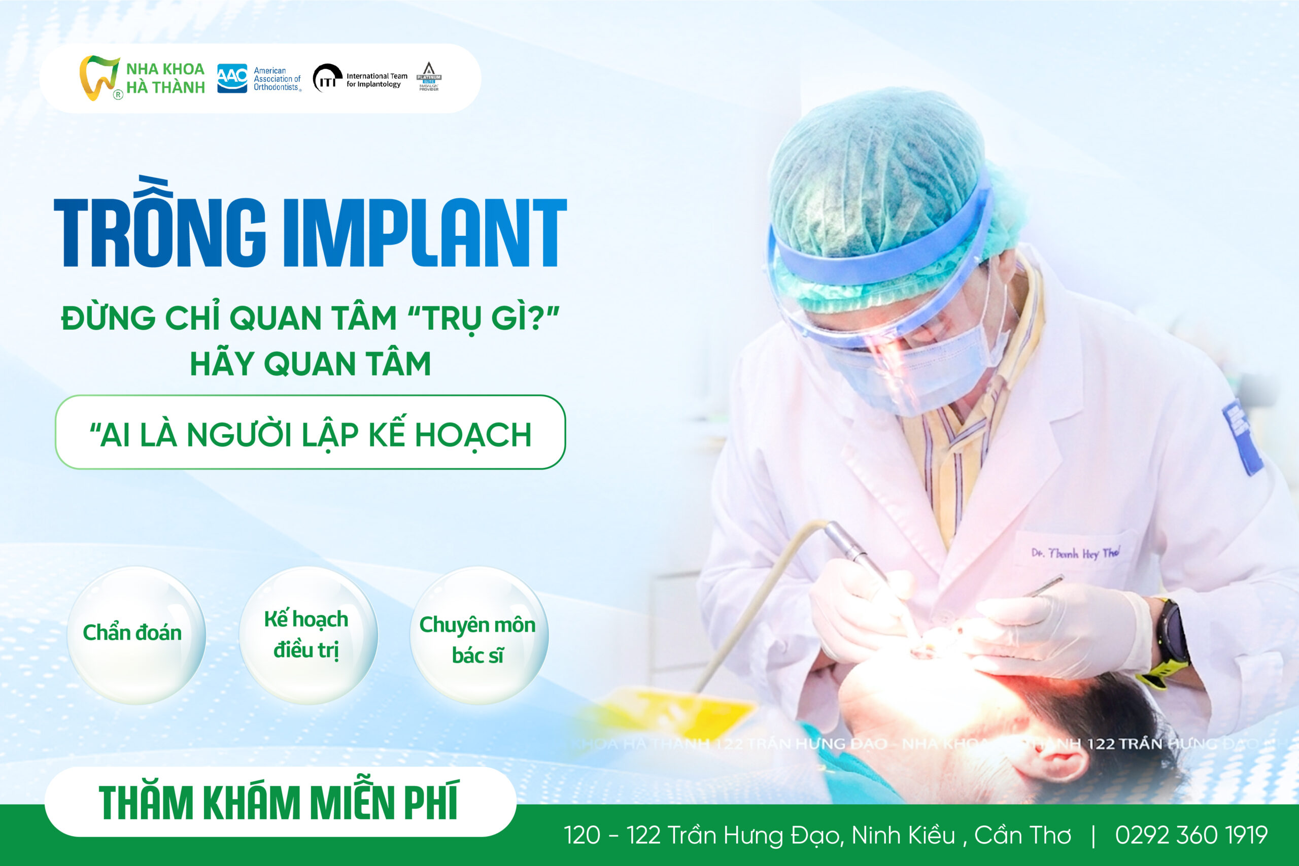Trồng Implant cần lưu ý gì