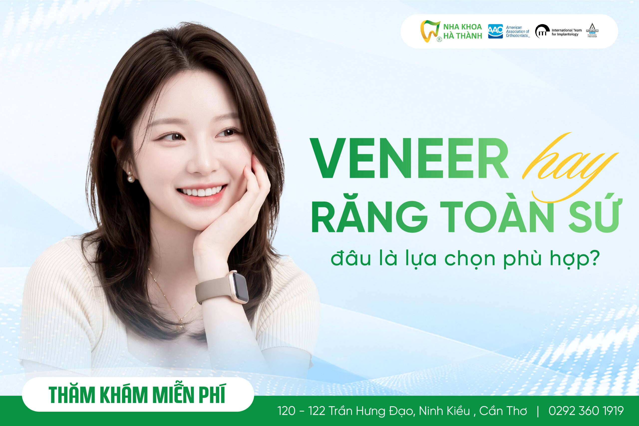 Veneer hay bọc răng toàn sứ