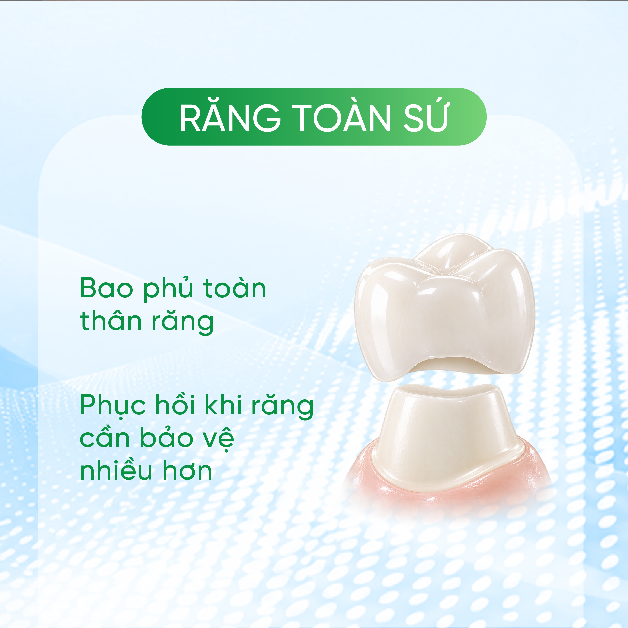 bọc răng toàn sứ