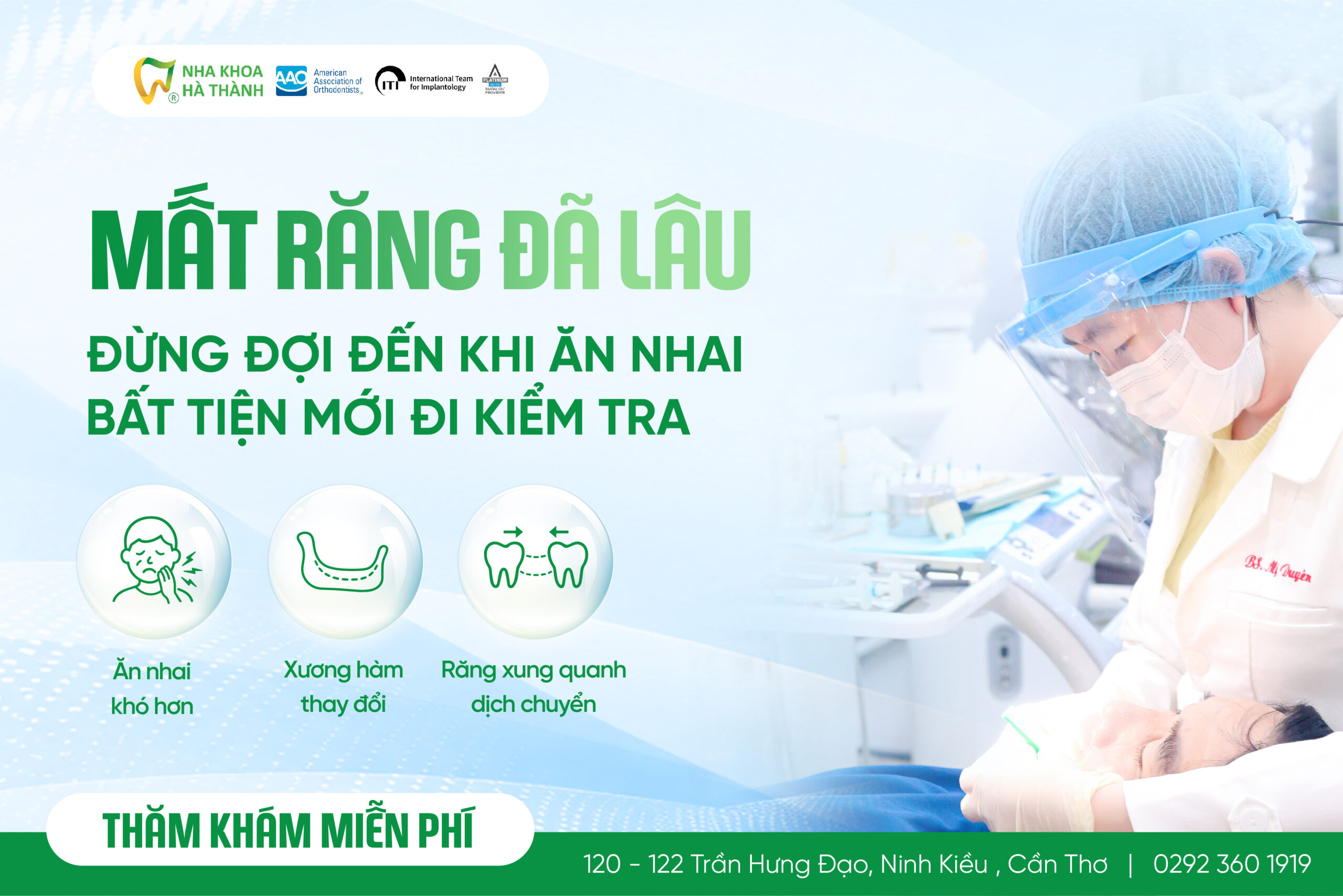 mất răng lâu năm nên làm gì