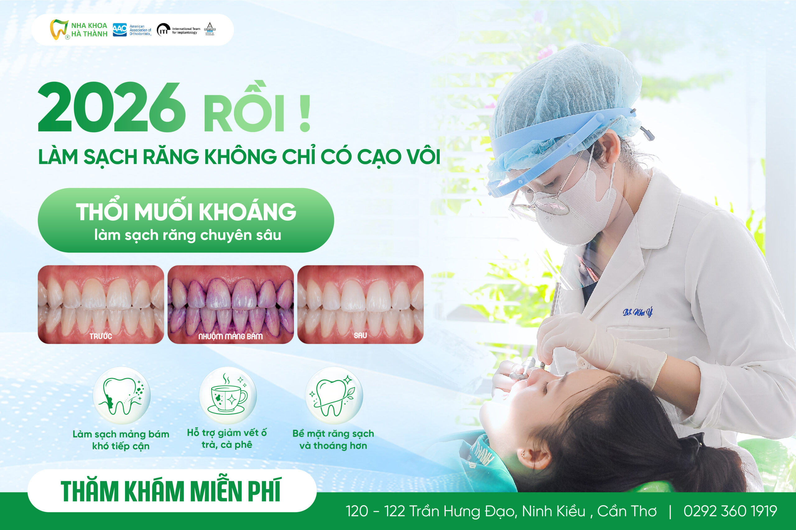 cạo vôi và thổi muối khoáng